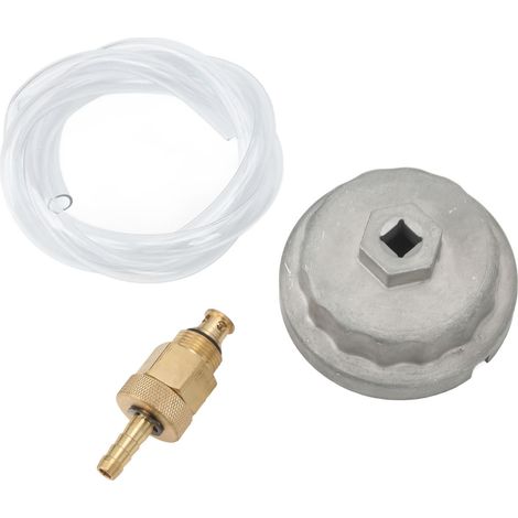 Ortviai Clé à filtre à huile moteur avec tuyau de vidange, acier renforcé, antidérapant, pour Toyota Camry et Scion (1/5)