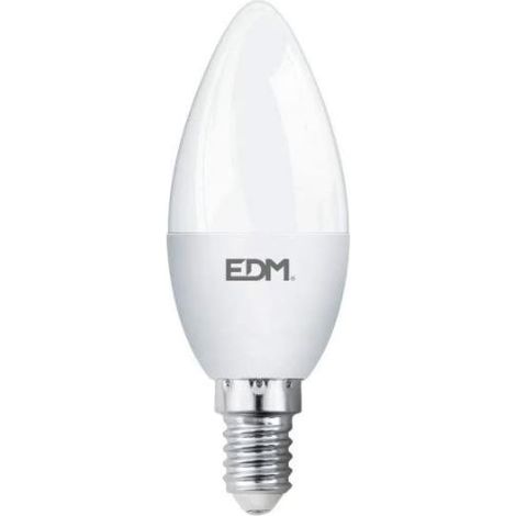 edm Lampadina a Candela LED E14 Bianco Caldo 5W 400lm