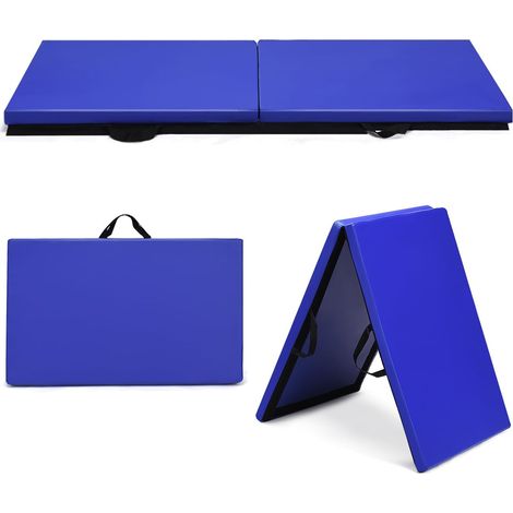 Gymnastikmatte, faltbar, 180 x 60 x 4 cm, leicht zu reinigen