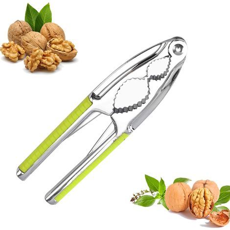 Nutcracker, Nut Pliers, Zinc Alloy Nut Cracker Tool, for Walnuts, Pecans, Hazelnuts, Almonds (1/5)