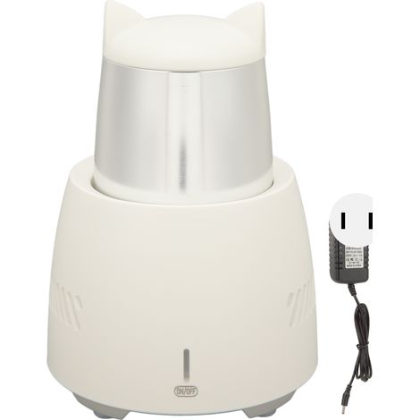 Mini Refroidisseur de Boissons Portable 350ml - Ventilateur de Refroidissement pour Bureau et Maison, Blanc, 100-240V, Prise US (1/5)