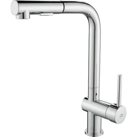 Grifo para fregadero de cocina con caño extraíble