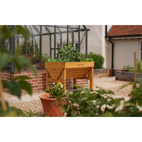 Potager VegTrug Classic 1m, 100% FSC Couleur Bois 210L