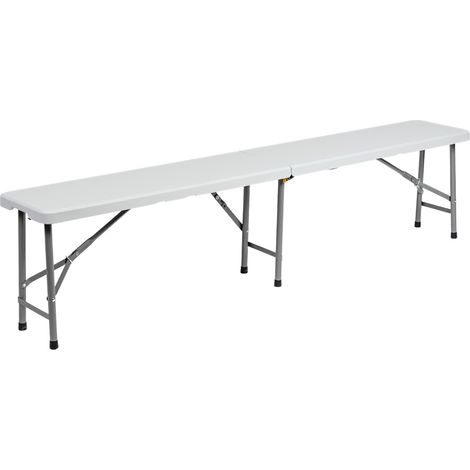 Panca pieghevole per catering 180x28x43 cm Thinia Home