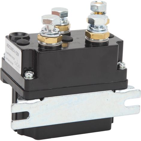 Relais de commande de contacteur solénoïde de treuil 12 V 500 A pour cric hydraulique de remorque/quad/UTV/SUV de 8 000 à 15 000 lb (1/5)