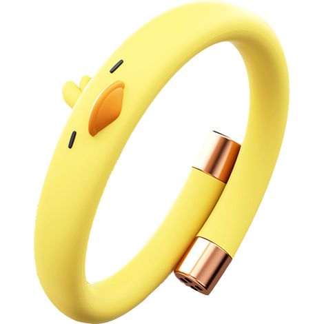 2 bracelets anti-moustiques, rechargeables, taille ajustable, pour enfants jusqu'à 7 ans, à base d'huiles essentielles naturelles, sans DEET (1/5)