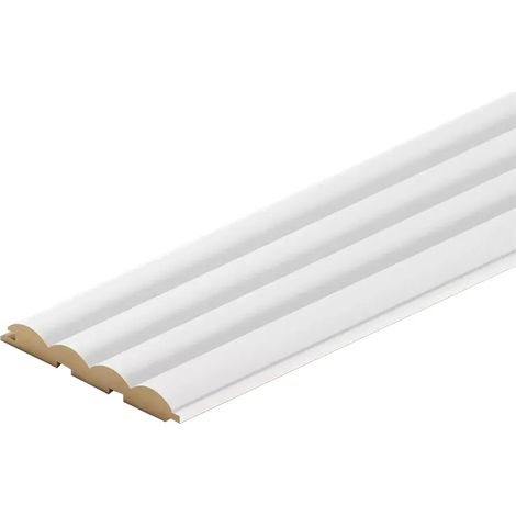 PANNELLO '3D ONDA COLOR' colore bianco 5 PZ