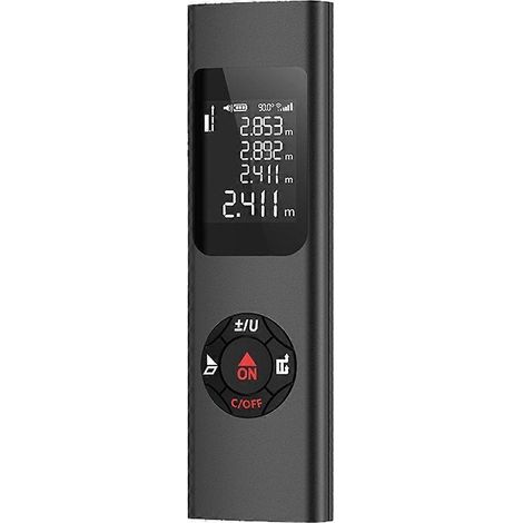 Télémètre laser numérique LCD 60 m, outil de mesure de distance, neuf - FFY (1/4)