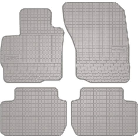 Alfombrillas de goma para coche: Mitsubishi Outlander III SUV (2012-2022) - color gris a juego (1/5)