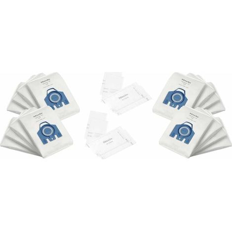 Migliora la tua routine di pulizia con 16 sacchetti raccoglipolvere ad alte prestazioni per gli aspirapolvere Miele Gn Airclean 3d [A++] (1/3)