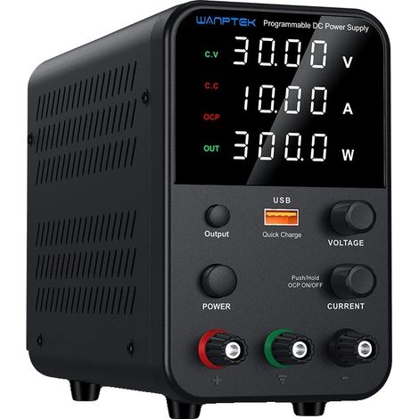 Alimentation électrique DC, 120V 3A, WPS3010H 30V 10A (1/2)