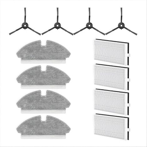 Pour aspirateur Dreame Mova M1 / Trouver M1 Pièces de rechange Brosse latérale Filtre HEPA Chiffon de nettoyage (1/5)
