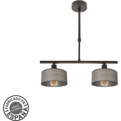 FABRILAMP Gilda Lampe 2xe14 Braun Regx43x14 Cm