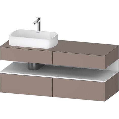 Duravit Collection One Meuble sous-vasque sur console, 2 tiroirs, (1/2)