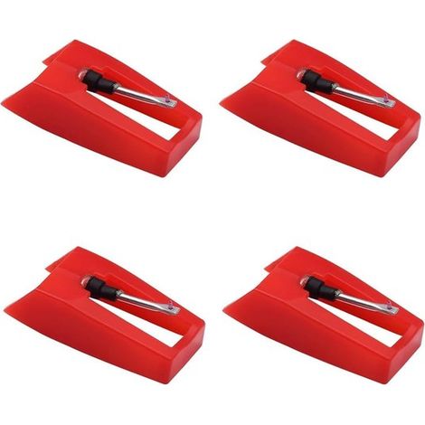 Set mit 4 Ersatznadeln für Crosley, Ion, Jensen, Bush und Teac – Präzisionsnadeln für optimales Hörerlebnis und beste Klangqualität (1/5)