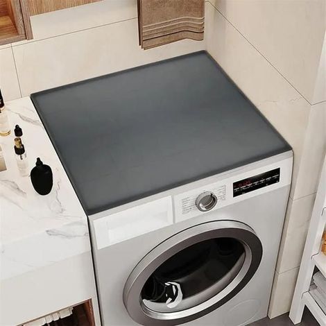 1 pièce Tapis de séchage en silicone, housse supérieure pour sèche-linge, protection anti-rayures pour lave-linge et sèche-linge, usage quotidien en intérieur (1/4)