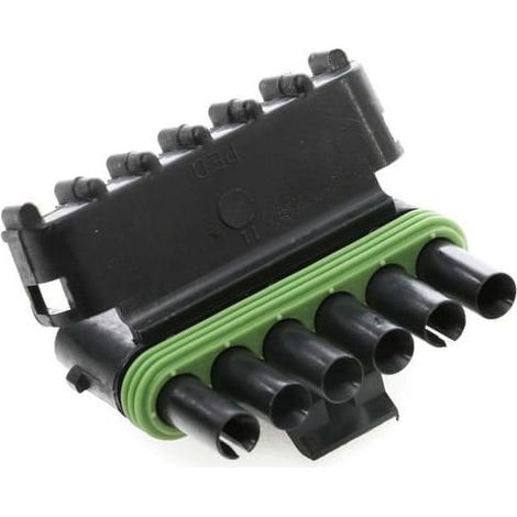Connettore Serie Weather Pack maschio 6vie