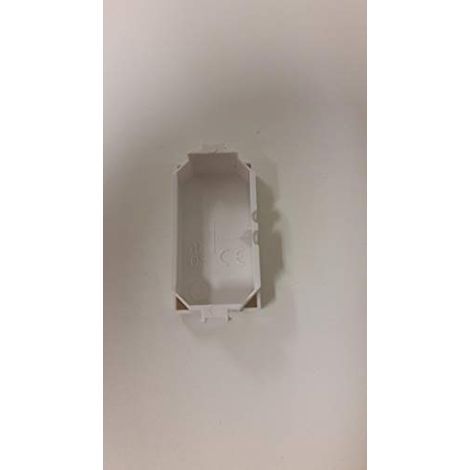 TiTappo, Tappo Copriforo Con Stripper Integrato Per Bticino Matix, 1 Modulo