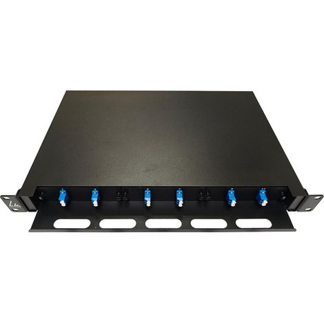 ODF LC 1U SM OS2 12-Kern-Glasfaserpanels (1/4)