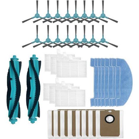 1 set of colors: see photo. Material: plastic and fabric. Suitable for Midea S5+ / Conga 2299 U. (1/5)