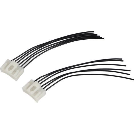 Faisceau de câbles pour feux arrière 51277255 Kit de réparation de connecteur d'ampoule de feux arrière Remplacement pour FIAT BRAVA PUNTO