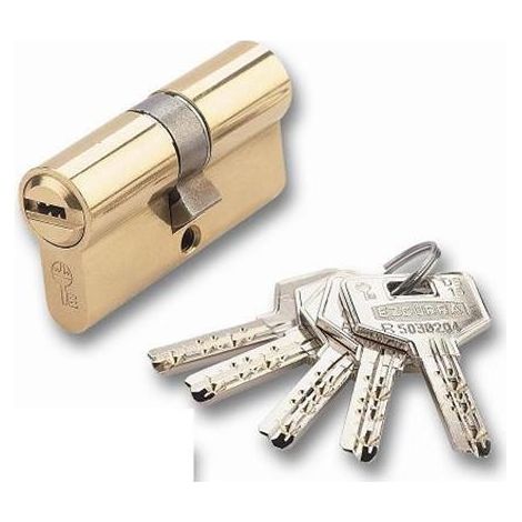 Cilindro seguridad bl.15 30-40 niquel mate 1003271 EZCURRA