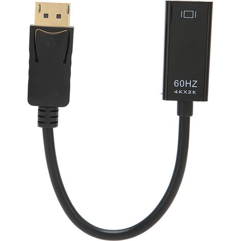 Adaptateur actif DisplayPort vers HDMI 4K 60Hz câble pour ordinateur TV compatible PC HP (1/5)