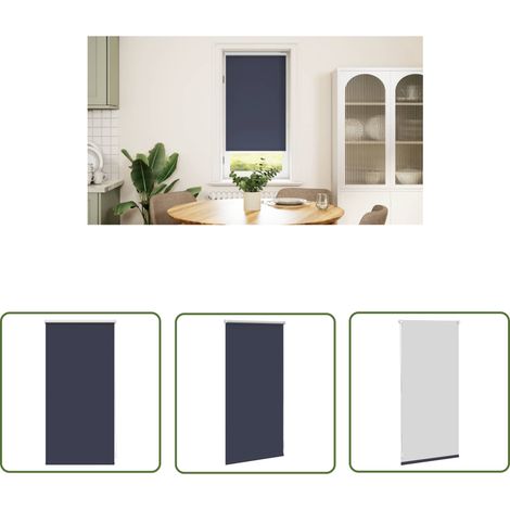 Verdunklungsrollo Verdunkelungsrollo 40x100cm Grau - Fensterrollo - Verdunkelungsrollo - Grau - Rollo - Raffstore (1/4)
