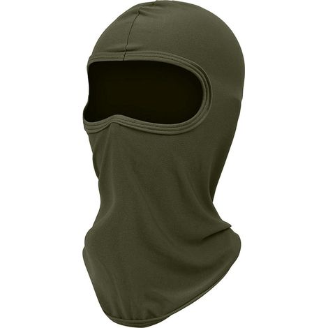 Sturmhaube Motorrad & Outdoor: Winddicht, UV-Schutz, Unisex, Armeegrün (1/5)