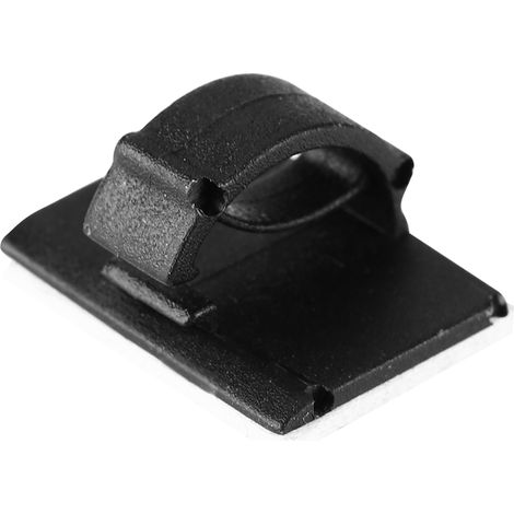 Lot de 40 Fixe-Câbles Auto pour GPS, Données, Lumière, Organisateur de Fil Décoratif, Taille L (1/3)