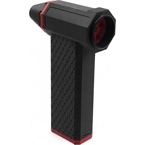 Ventilador turbo sin escobillas potente y silencioso (110 000 RPM), ideal para limpiar teclados gracias a su interfaz USB-C. Carga rápida de 15 W con un transistor MOS de alta potencia de 200 A.