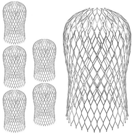 Filtre Gouttière, Crapaudine de Gouttière en Aluminium, Filtre Anti Feuille, Métal Gardes De Gouttière pour Maison, Avant-toit, Fossé, Égout, 6 pc (1/5)