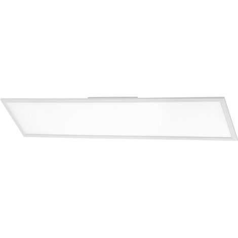 Panneau LED BRILONER LEUCHTEN SIMPLE, 38 W, 4100 lm, IP20, blanc, plastique-métal, 119,5 x 29,5 x 6 cm (1/5)