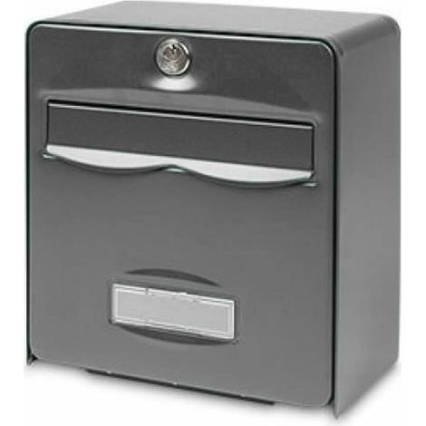 burg-wächter BALTHAZAR MINI 1 Briefkasten anthrazit