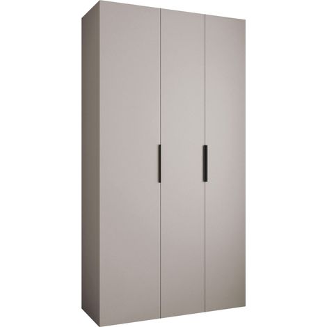 Armario Hartford 573, Cachemira, 246x130x52cm, Puertas de armario: Con bisagras, Número de estantes: 6