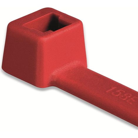 HellermannTyton 116-05412 T80L-N66-RD-C1 Kabelbinder 390 mm 4.60 mm Rot 100 St. (1/5)