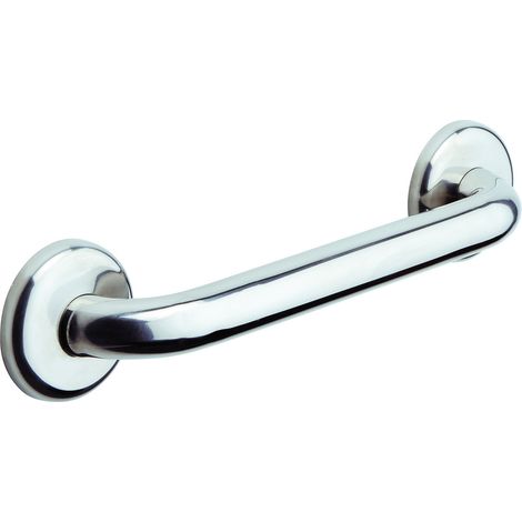 Asa discapacitados ancianos barra para baño ducha de acero blanco 30 cm