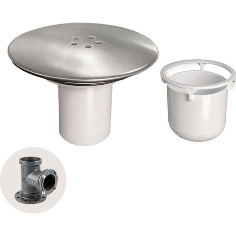 Bonde De Douche Universelle 90 Mm/115 Mm – Remplacement De Couvercle De Siphon Douche avec Finition Chromée – Capot À Débit Rapide, Facile À Installer Et À Entretenir pour Salle De Bain (1/5)