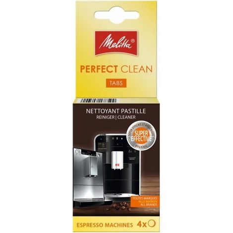 Pastilles nettoyantes (4x1,8g)Melitta Perfect Clean 6762481 cinq unités