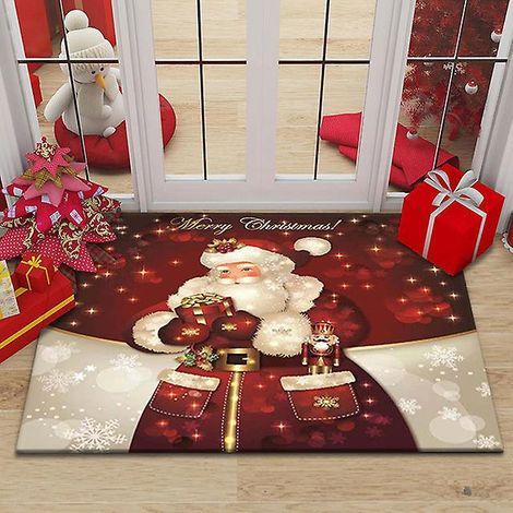 paillasson De Nol, Tapis De Sol De Nol, Tapis De Bain Antidrapant, Tapis D'entre Nol, Paillasson Absorbant, Dcoration Nol Tapis, Motif De Nol Tapi (1/5)