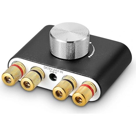 Récepteur amplificateur audio stéréo Bluetooth 5.0 - Mini amplificateur Hi-Fi 2 canaux (1/3)