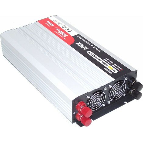 Spannungswandler 12V 2000W Stromwandler Solar Inverter Hi Wechselrichter 06182 (1/3)