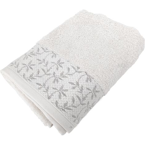 Serviette de toilette 50x100 cm DRY VINE coton beige (1/5)
