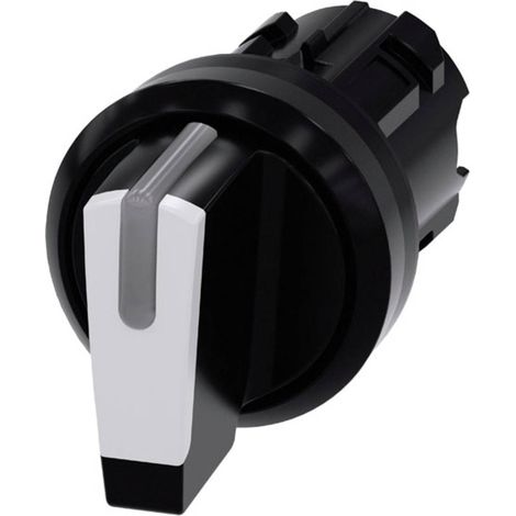 SIEMENS SIRIUS ATC - SELECTOR NOIR BLANC MANECILLA COURTES I-O-II OU GAUCHE/DROITE 3SU10022BP600AA0