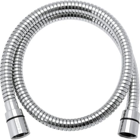 Tubo flessibile per doccia estensibile in acciaio 80 cm