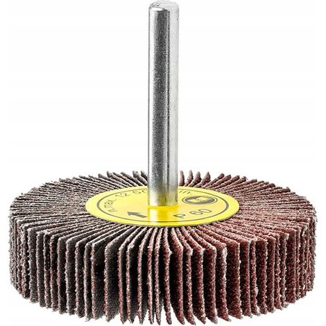 Ruota lamellare, 60 x 15 x 6 mm, gambo, P (1/2)