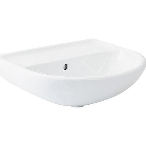 Jika Lyra plus - Lavabo, 650x520 mm, avec trop-plein, blanc H8143840001091 (1/3)