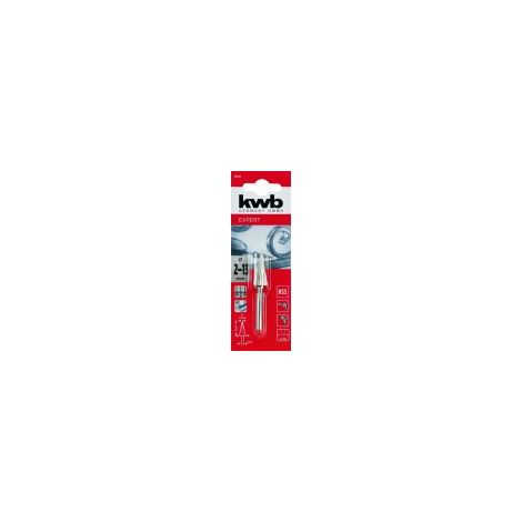 FRESA SAGOMATA PER METALLO, CONO APPUNTITO L 13x30 MM