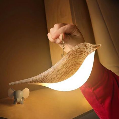 Lampe de chevet tactile LED oiseau parfumée créative décorative (lampe aromatique) - ACKERMAN