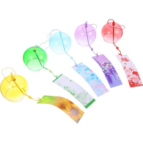 Stück Bunte Windglocken Teiliges Japaneseische Windspiele
